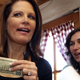 Illustration for article titled Michele Bachmann Finally Shows Up For Work After Missing 88 Consecutive Votes